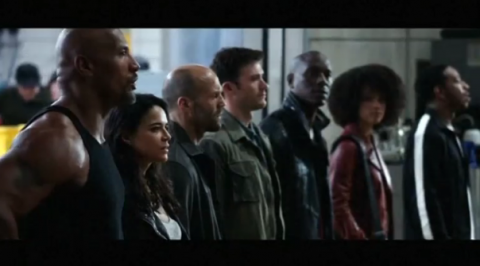 Universal's 'The Fate of the Furious' nabs top billing with a draw of an estimated $100.2 million at the U.S. weekend box office.(photo grabbed from Reuters video)