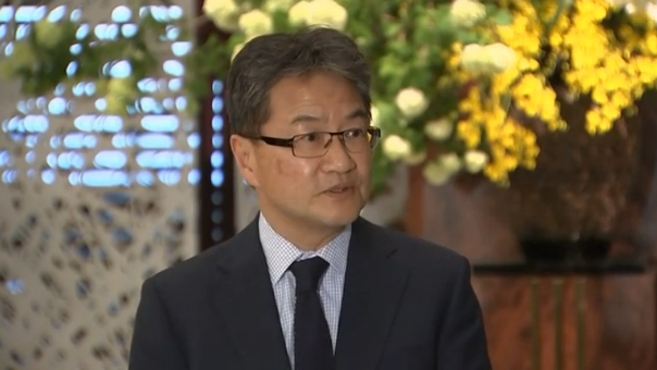 Representatives from U.S. South Korea and Japan hold meeting, agree to work closely on North Korea situation. (Photo grabbed from Reuters video)