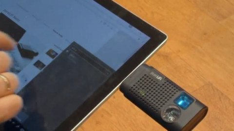 Wireless technology that turns LED lights into internet transmitters is joining the battle for bandwidth as traditional WiFi networks struggle to cope with demand.(photo grabbed from Reuters video)