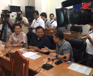 National Housing Authority briefing kasama ang mga miyembro ng Senado at House of Representatives. Ang briefing ay patungkol iligal na pag-okupa ng Kadamay sa ilang mga housing unit sa Pandi, Bulacan. /Meanne Corvera/ Eagle News Service