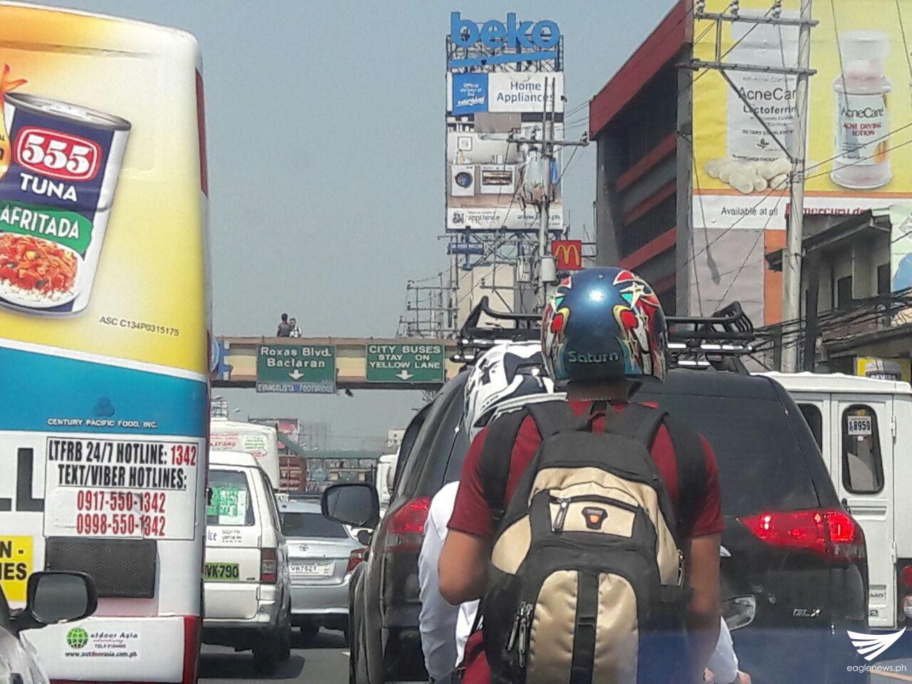 Road situation in Metro Manila (Edsa taft 2)