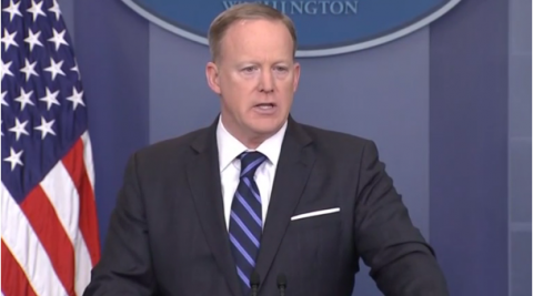 U.S. President Donald Trump is open to authorizing additional strikes on Syria if the use of chemical weapons continues in the country, the White House said on Monday(photo grabbed from Reuters video)