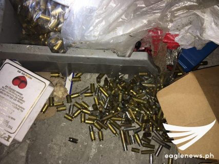 Multiple shell casings found inside the hidden room.