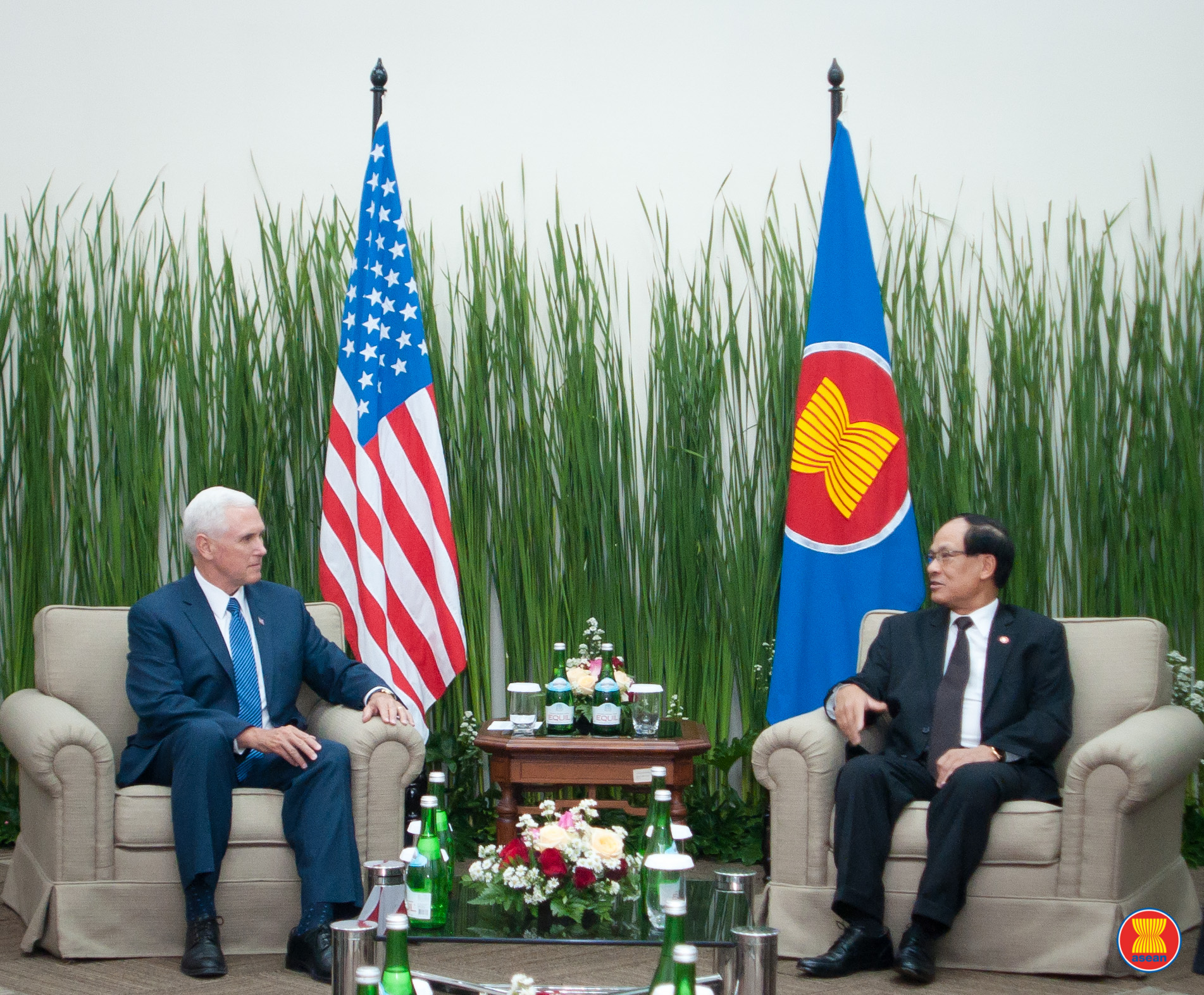 U.S. Vice President Mike Pence Reaffirms U.S. Continued Commitment to ASEAN