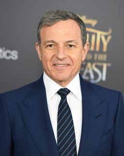 Bob Iger attends the New York special screening of Disney's live-action adaptation 'Beauty and the Beast' at Alice Tully Hall on March 13, 2017 in New York City. / AFP PHOTO / ANGELA WEISS