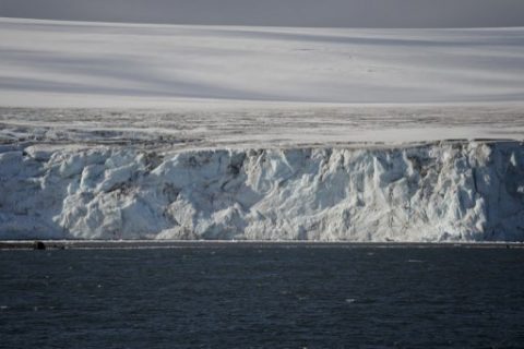 (FILES) This file photo taken on March 6, 2016 shows a view of Yankee Harbour in the South Shetland Islands, Antarctica. Global warming has caused ice to melt faster than normal in the Antarctic, but a study on May 2, 2017 suggested the rate of loss in some areas may be slower than previously thought.Researchers in Britain mapped the change in the speed of ice loss using data from five different satellites, said the report in Geophysical Research Letters, a US scientific journal. / AFP PHOTO / EITAN ABRAMOVICH