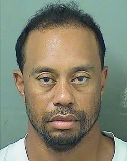 This booking photo obtained May 29, 2017 courtesy of the Palm Beach County Sheriff's Office show Tiger Woods. Golf superstar Tiger Woods was arrested May 29, 2017 in Florida on suspicion of driving under the influence of alcohol or drugs, according to records from the Palm Beach County Sheriff's Office. The 14-time major champion was booked into the Palm Beach County jail on Monday at 7:18 am (1118 GMT) after he was arrested by police in Jupiter, Florida.He was released on his own recognizance at 10:50 am. / AFP PHOTO / Palm Beach County Sheriff's Office / Handout 