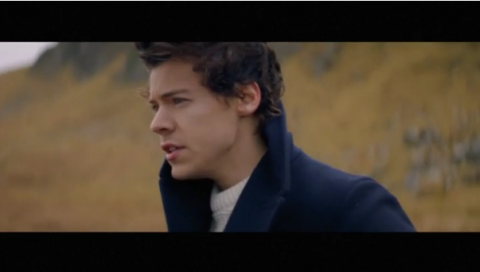 Former One Direction singer releases first video clip of new single "Sign of the times". The video for the power ballad shows Styles flying over mountains and walking on water. The video was filmed in Isle of Sky, Scotland.(photo grabbed from Reuters video)
