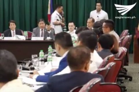 The House committee on Justice starts deliberations on the impeachment complaint filed by Magdalo Rep. Gary Alejano against President Rodrigo Duterte. (Eagle News Service)