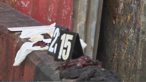 Indonesians on Thursday (May 25) expressed fears and concerns over the suspected suicide blasts that killed three police officers and wounded several others the night before.(photo grabbed from Reuters video)