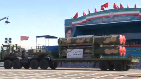 Iranian President Hassan Rouhani, who has just secured a second term in office, will be faced with multiple challenges, as Trump expresses intention in realigning the White House with Saudi Arabia's and Israel's anti-Iran position during his tour to Saudi Arabia, said an Iranian scholar on Sunday.(photo grabbed from Reuters video)