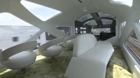Japan's luxury sleeper train Shiki-shima debuts with tickets that cost as much as $10,000, as popularity for high-end train services grow in Japan.(photo grabbed from Reuters video)