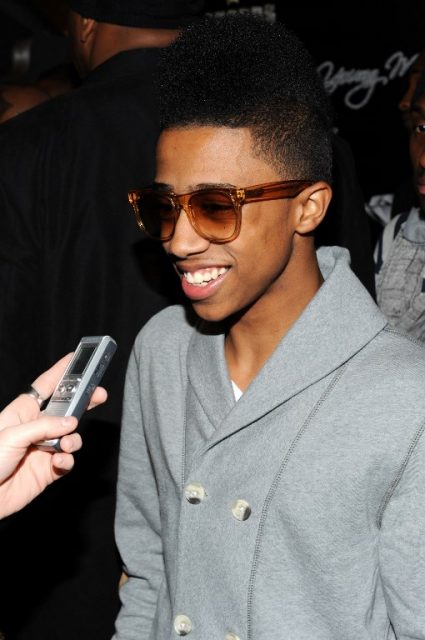 FILE PHOTO: WEST HOLLYWOOD, CA - FEBRUARY 12: Rapper Lil Twist arrives at the Cash Money Records Annual Pre-Grammy Awards Party at The Lot on February 12, 2011 in West Hollywood, California. Amanda Edwards/Getty Images/AFP