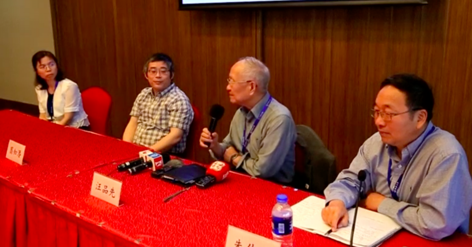 The newest outcome of the third expedition to the South China Sea may rewrite the textbooks of plate tectonics, according to a press conference co-hosted by Chinese Office of the International Ocean Discovery Program (IODP) and Tongji University in Shanghai on Monday. Photo grabbed from Reters video file.