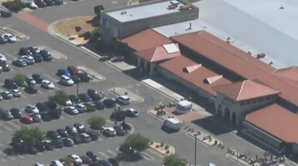 Officials at Travis Air Force Base in California have advised people there to "shelter in place" during a "real world security incident," according to official social media posts issued on Wednesday (June 14) afternoon. Photo grabbed from Reuters video file.