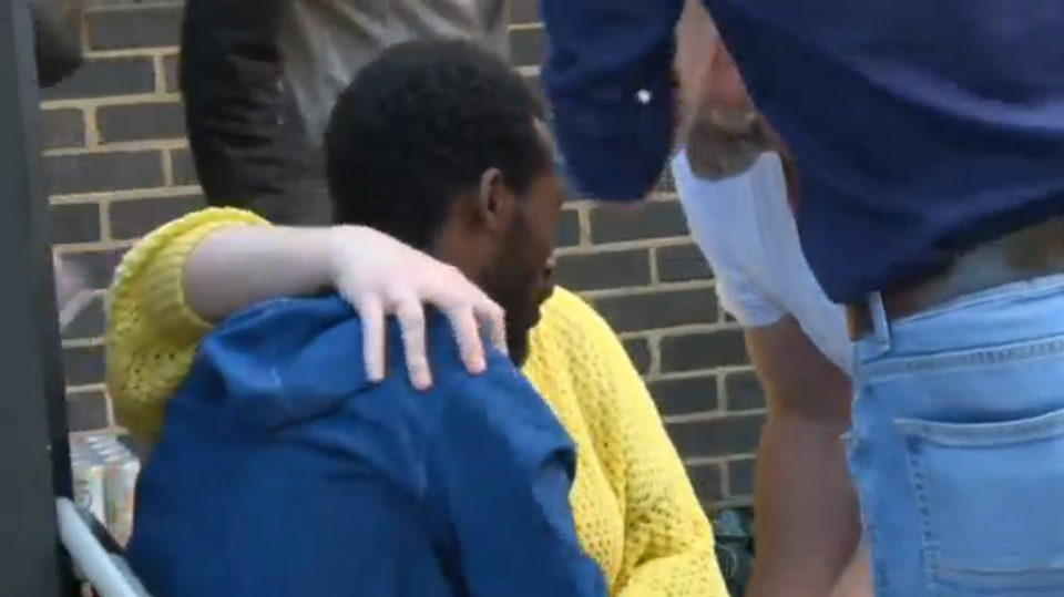Residents from across London have sprung into action to help survivors of a massive apartment building fire, offering clothes, blankets, food and many other daily supplies. Photo grabbed from Reuters video file.