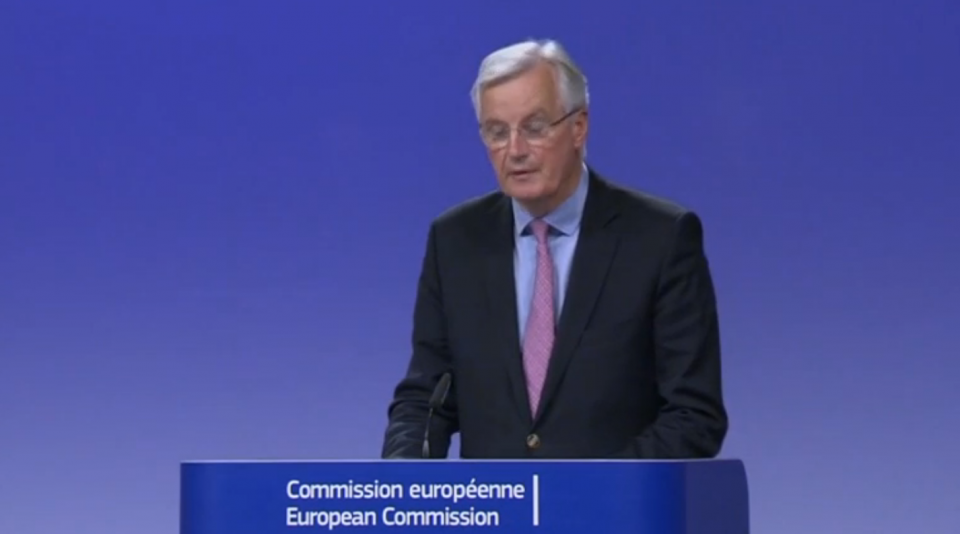 The United Kingdom and the European Union have taken the first step towards starting the formal negotiations over the UK’s breakaway from the EU, chief negotiators from both sides announced on Monday. Photo grabbed from Reuters video file.