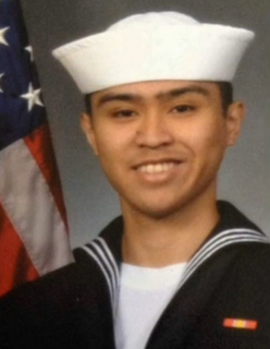 Fil-Am Fire Controlman 2nd Class Carlos Victor Ganzon Sibayan, 23, was among the bodies of US sailors recovered aboard the USS Fitzgerald that collided with a Philippine-flagged container ship off Japan waters.