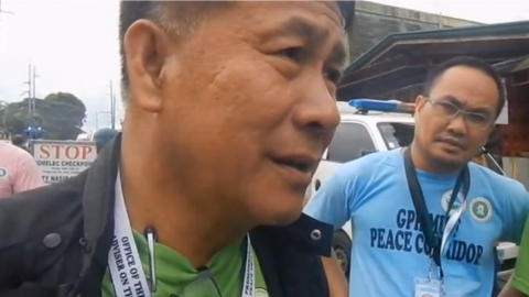 Assistant Secretary Dickson Hermoso of the Office of the Presidential Assistant on the Peace Process interviewed in Marawi City on Sunday, June 25, 2017.  (Photo grabbed from Reuters video)