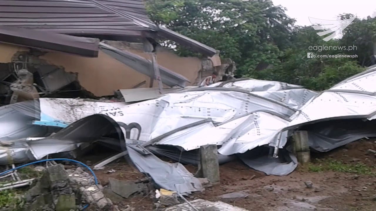 WATCH Destruction in parts of a San Jose Del Monte, Bulacan barangay